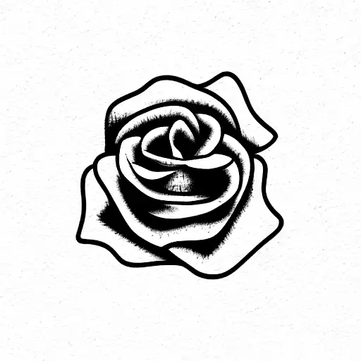 Skull and Roses tattoo design idea