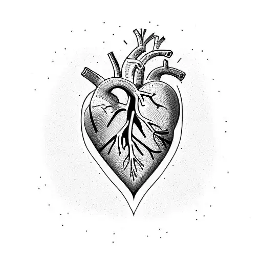 Heart Svenne Carl tattoo design idea