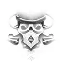 shoulder tattoo for an adventurous man who likes to be in the quiet and peace and is an officer in the navy. tattoo design idea