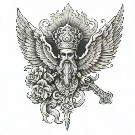 Serbian orthodox tattoo design idea