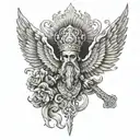 Serbian orthodox tattoo design idea