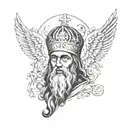 Serbian orthodox tattoo design idea