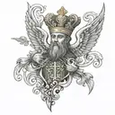Serbian orthodox tattoo design idea