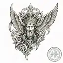 Serbian orthodox tattoo design idea