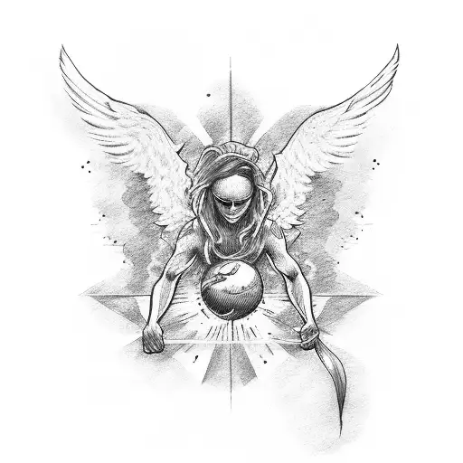 icarus tattoo design idea