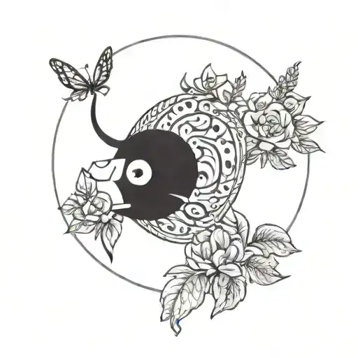 tattoo based on the song "berenstein" by the band Camino  tattoo design idea