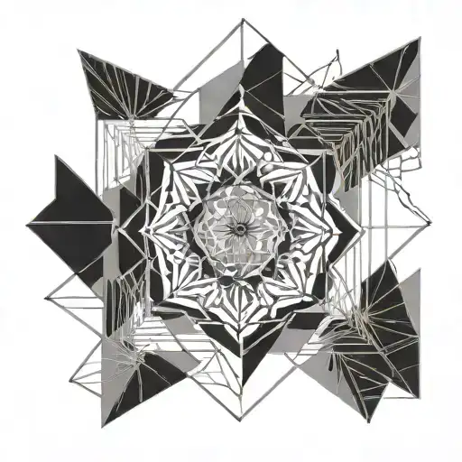 intelligence, diligence, creativity, determination and ambition tattoo design idea