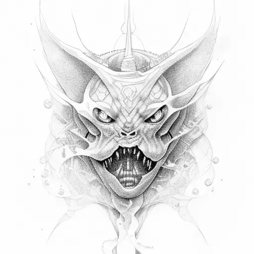 abyss  tattoo design idea