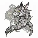 Gojo Satoru tattoo design idea
