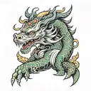 Gojo Satoru tattoo design idea