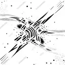 A diverse group of speedskaters gliding through a rainbow-colored ice rink tattoo design idea