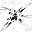 A diverse group of speedskaters gliding through a rainbow-colored ice rink tattoo design idea