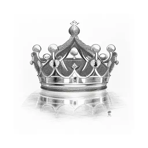 King's Crown tattoo design idea