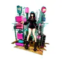 Cyberpunk edgerunners Lucy tattoo design idea