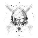 Cyberpunk edgerunners Lucy tattoo design idea