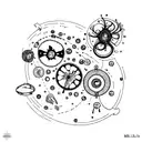 Multiple Sclerosis  tattoo design idea