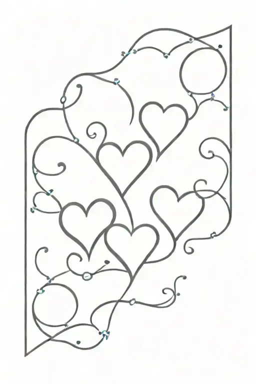 i heard your hearts dancing tattoo design idea