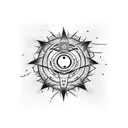 itachi uchiha mangekyou sharingan tattoo design idea