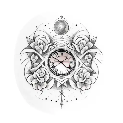 Scottish, Irish, Canadian decent, clock, trees, cardinal, constellations, flowers tattoo design idea