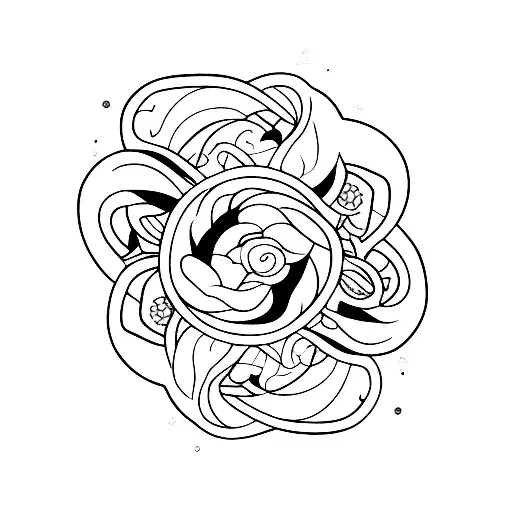 san  tattoo design idea