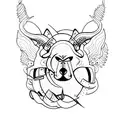 san  tattoo design idea