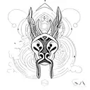 san  tattoo design idea