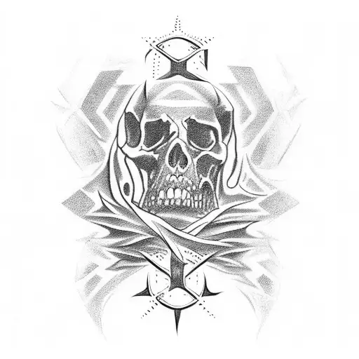 tatuaje que contenga una cruz, la frase ``Fear God´´ y la fecha 1947 que cubra todo el antebrazo tattoo design idea