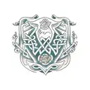 welsh, Irish tattoo design idea