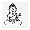 Buddha tattoo design idea