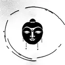 Buddha tattoo design idea