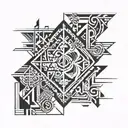 scratch the mantle tattoo design idea