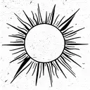 argentina flag sun tattoo design idea