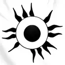 argentina flag sun tattoo design idea