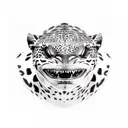 leopard shark  tattoo design idea