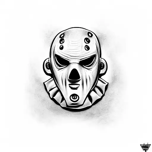 ghost face, Michael myers, Freddy Krueger, least face tattoo design idea