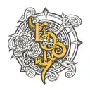 name "Laoise" by elder futhark   tattoo design idea