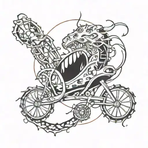 We were up-and-down and barely made it over But I'd go back and ride that rollercoaster tattoo design idea