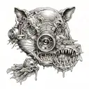 90s tattoo design idea