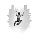 all lights will be turned on, ADHD depression recovery, rock climber classical musician tattoo design idea