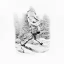 all lights will be turned on, ADHD depression recovery, rock climber classical musician tattoo design idea