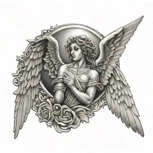 288+ Angel Rising Tattoo Ideas in 2026 - BlackInk AI