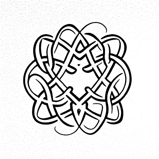 Celtic Knot tattoo design idea