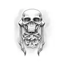 Grim Reaper tattoo design idea