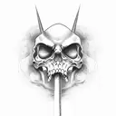 Grim Reaper tattoo design idea