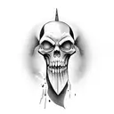 Grim Reaper tattoo design idea