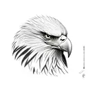 eagle cedar  tattoo design idea