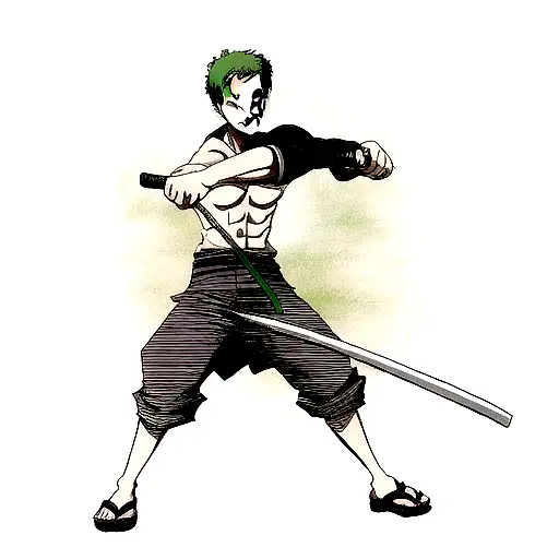 roronoa zoro tattoo design idea