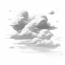 clouds  tattoo design idea