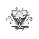 avicii logo tattoo design idea