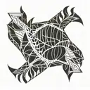 bear claw tattoo design idea